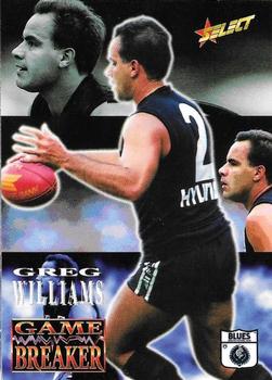 1995 Select AFL #263 Greg Williams Front